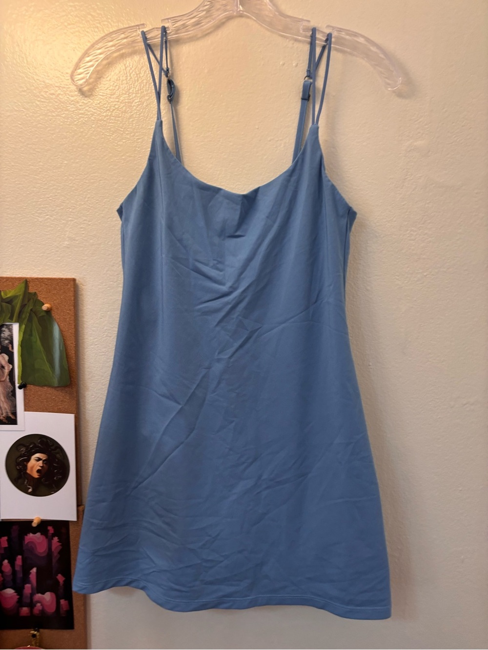 Abercrombie & Fitch Sky Blue Double-Strap Athletic Dress